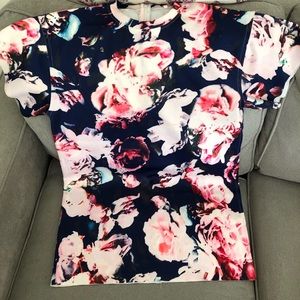 Colorful shift dress